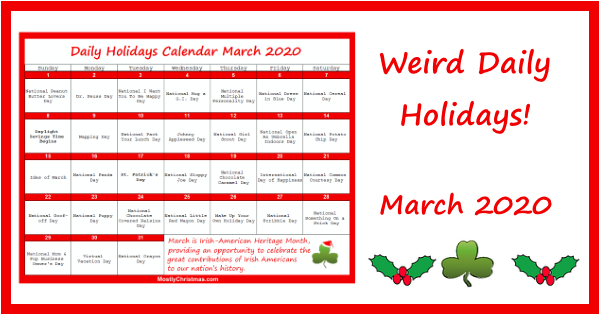 weird-and-fun-daily-holidays-for-march-2020
