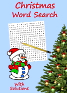 Christmas Word Search Puzzle Book