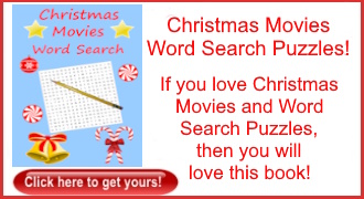 Christmas Movies Word Search Puzzle Book