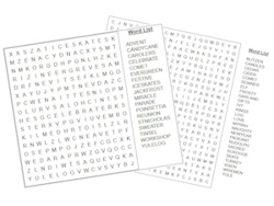 Free Printable Christmas Word Search