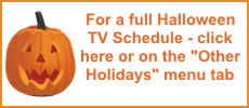 Halloween TV Schedule